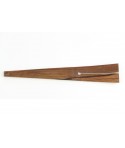 Wooden cooking shovel with a central slot