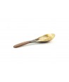Horn rice spoon with rosewood handle