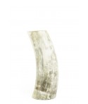 Marbled blond horn vase size M