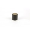 Bamboo pattern pill box in stone with black background