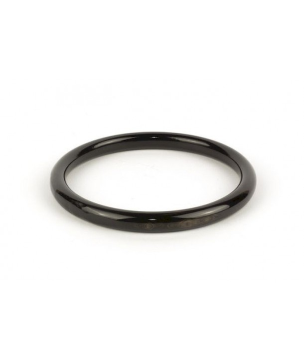 Single band in plain black horn