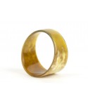 Bracelet biseau en corne blonde
