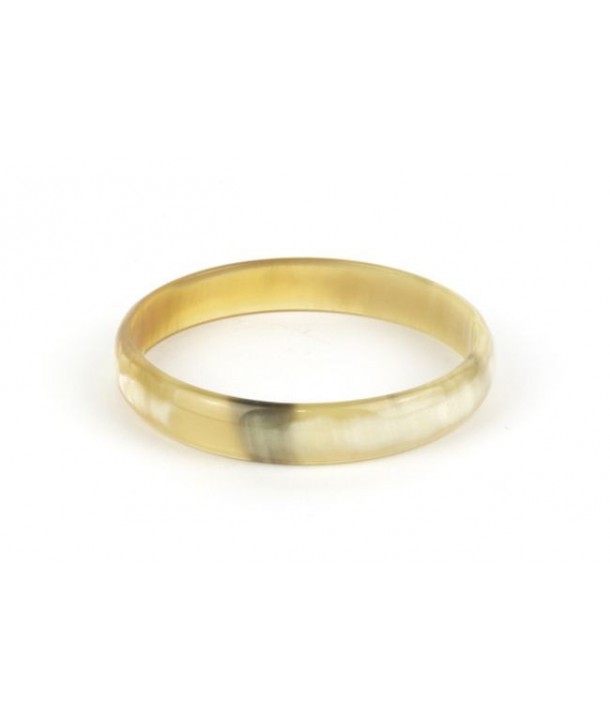 blond horn bracelet