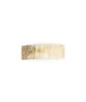 Rectangular barette in blond horn