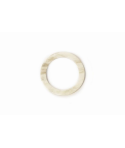 Scarf ring in blond african zebu