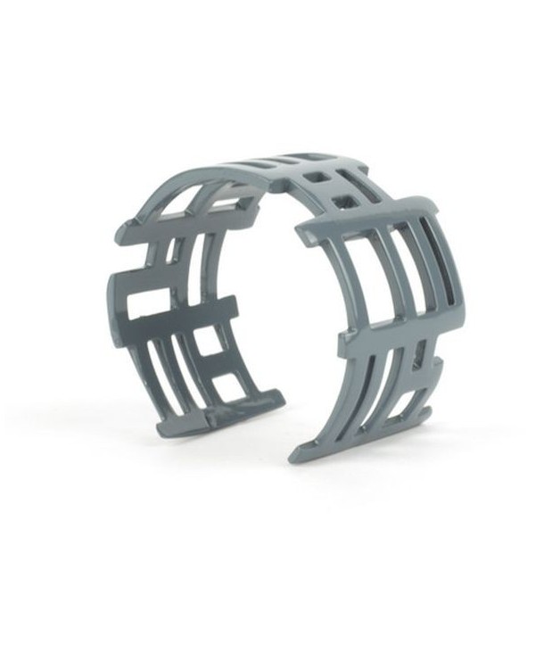 Gray-blue lacquered chan song cuff