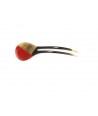 Red Lacquered double hairpin