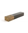 Wave pattern chopstick box in stone with black background