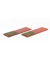 Set of 2 incense sticks stone waves with red background