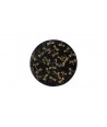 Dessous de plat libellules en pierre fond noir