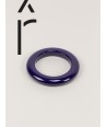 Bracelet rond bois laqué taille XS violette