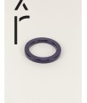 Bracelet rond bord droit bois laqué taille XS violette