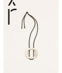 Couronne pendant in blond horn