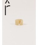 Jonque ring in blond horn