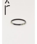 Bracelet Bandeau fin en corne brune Africaine