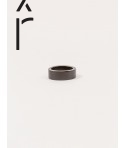 Bague Chemin en corne noire