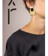 Stone & Brass Arche earrings