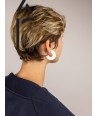 Onde" earrings in blond horn"