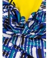 Square silk scarf 90x90 hand-rolled sewing