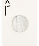 Small round tray in natural stone