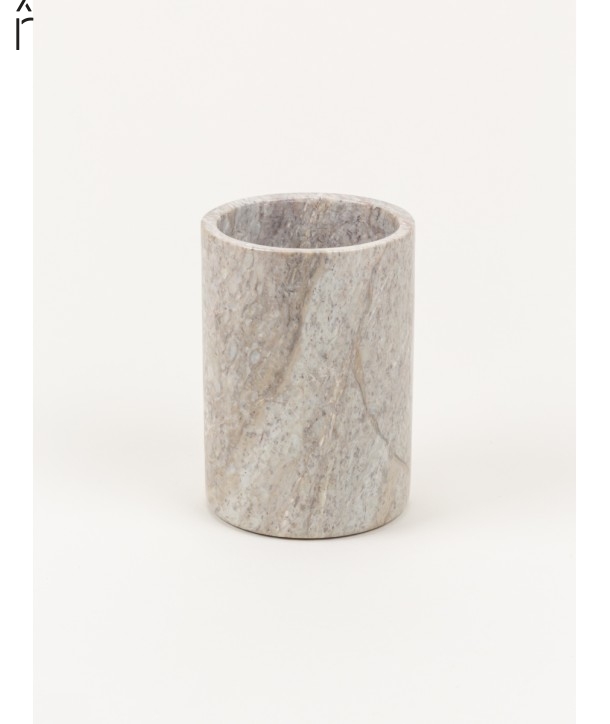 Small narrow cylindrical vase without lid