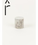 Petite boîte cylindrique étroite couvercle pierre naturelle