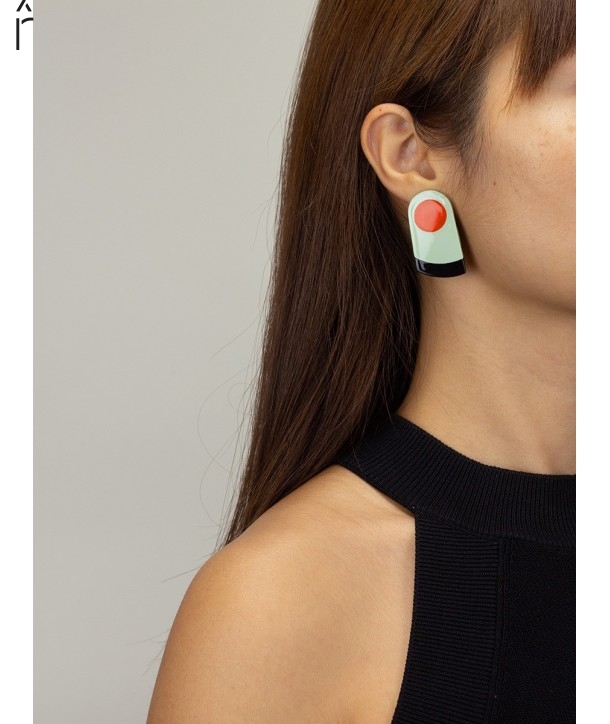 Minos clip-on earrings