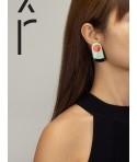 Minos clip-on earrings
