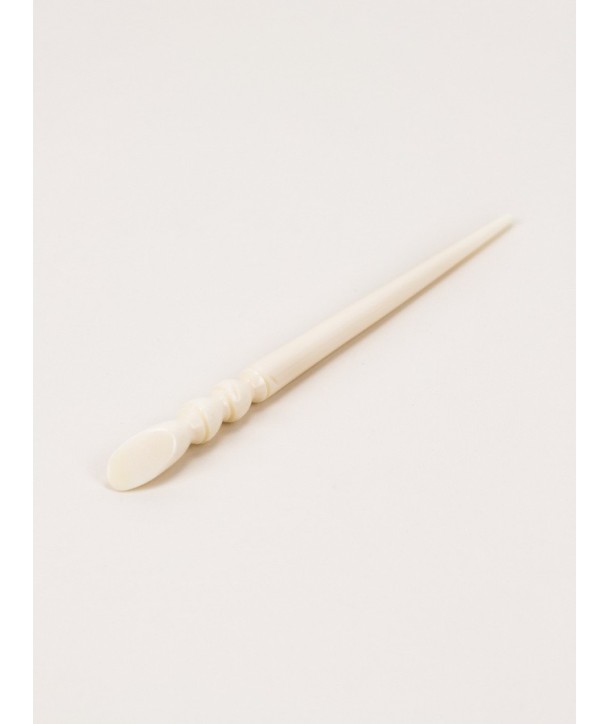 Bone bamboo hair pick