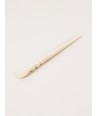 Bone bamboo hair pick