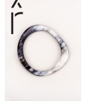 Bracelet in marbled horn