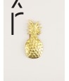 Pineapple brooch in brass