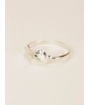 Bracelet Coquillage en laiton plaqué argent