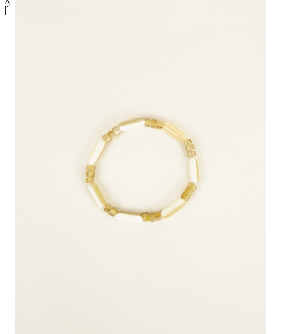 Gelule elastic bracelet in blond horn