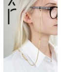 Chaîne à lunettes Gélule en laiton et corne blonde