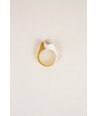 Ring Imine in blond horn in size S