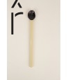African black horn and yellow laquer jam spoon