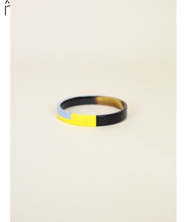 Yellow blue Côte bracelet