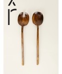 Grands couverts Baguette en bois