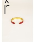 Red Calebasse cuff