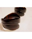 Bracelet big snake black horn