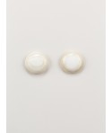 Boucles d'oreilles à clips Mont en corne blonde