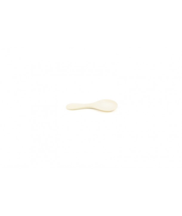 Small round spoon in bone
