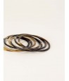Seven-band bracelets in hoof