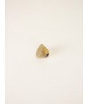 Oval ring in blond horn
