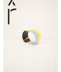 Yellow blue Fendoir bracelet