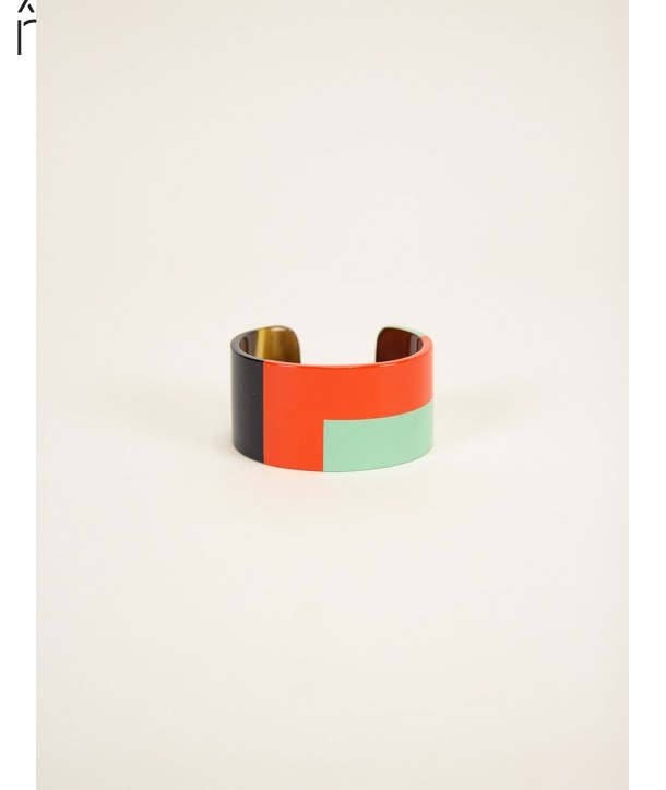 Orange green Fendoir bracelet