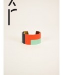 Orange green Fendoir bracelet