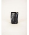 Very large candle holder / plant pot cover in marbled horn