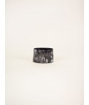 Petit photophore / cache-pot en corne marbrée